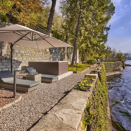 Scoglio With Private Hot Tub And Air Conditioning * Lierna